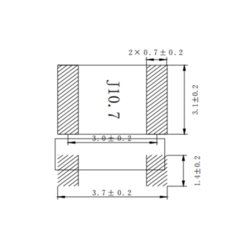 10.7MHz Ceramic filter