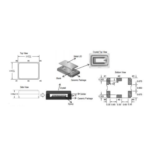 25MHz TCXO SMD2520