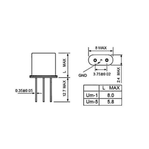 21.4MHz Crystal filter