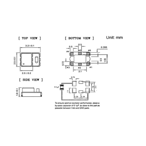 TCX0 SMD 3225