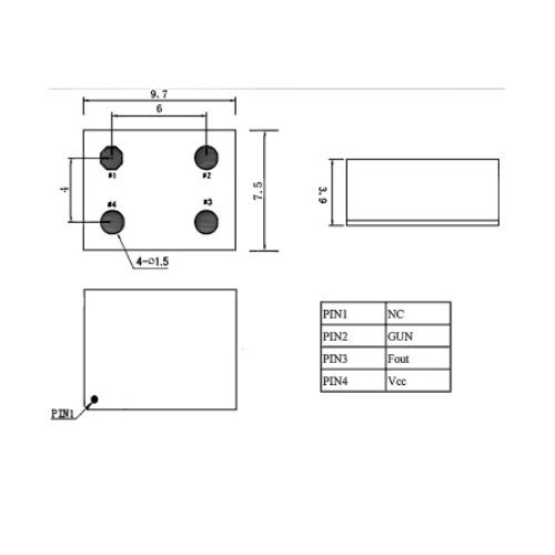 High-Precision OCXO 25MHz | 9.7x7.5mm Temperature Controlled Crystal Oscillator