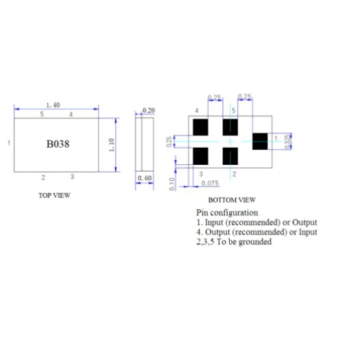 2442MHz SAW Filter