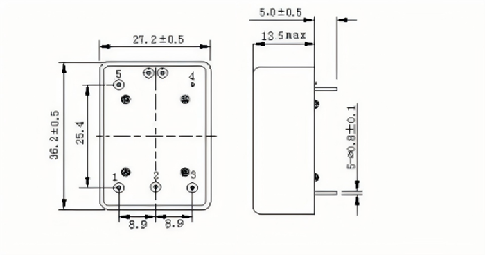 ocxo 10mhz dimension.png